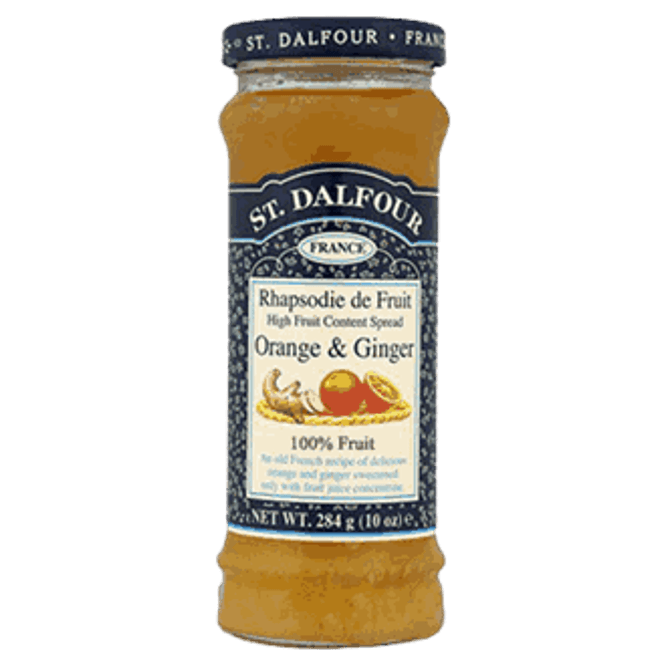 Hovedbilde St. Dalfour orange og ginger syltetøy 284 gram
