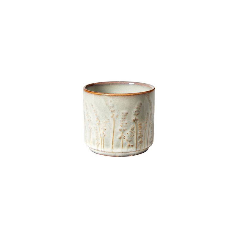 Blomsterpotte 8 x 7 cm, beige