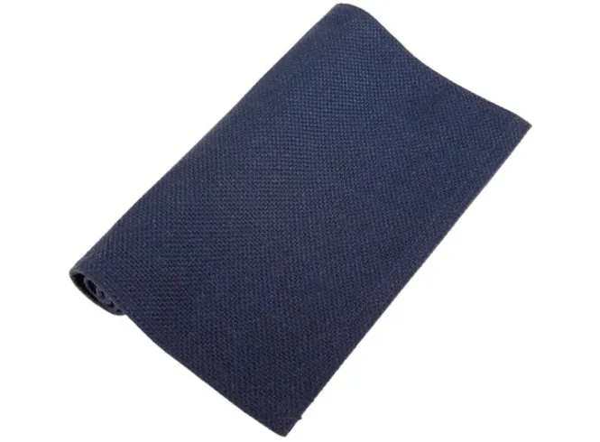 Hovedbilde Brikke vevd ensfarget marineblå 33x45cm
