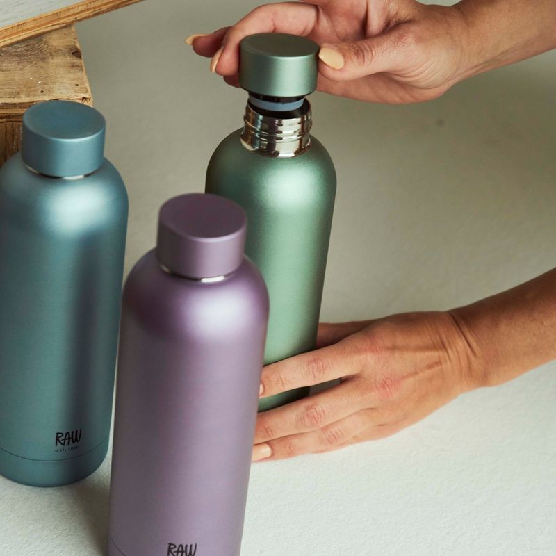 RAW To Go termoflaske, Matte light green, 0,5 liter