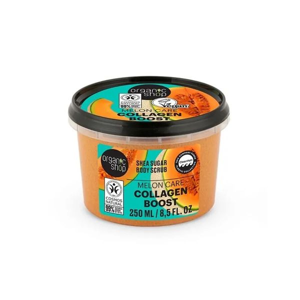 Hovedbilde Organic Shop shea sugar body scrub collagen boost ...