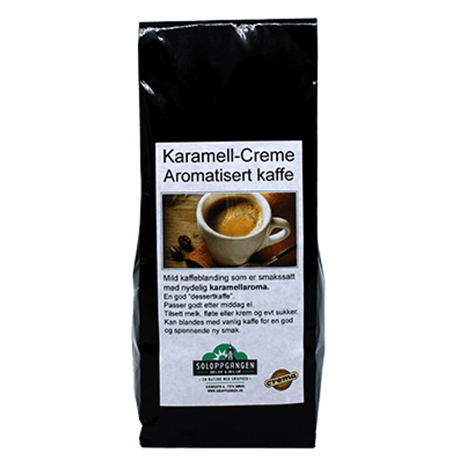 Hovedbilde Aromakaffe Karamell Cream, 150 gram
