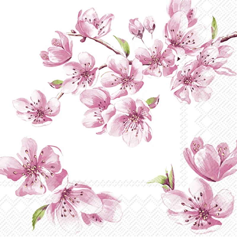 Sakura Rose lunsj servietter 