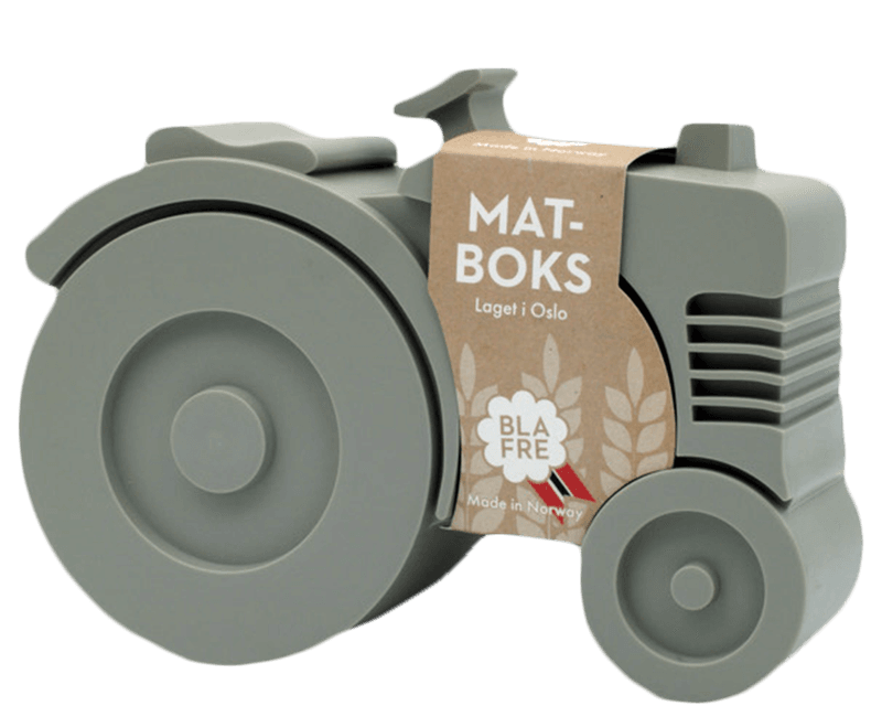  BLAFRE matboks, grå traktor