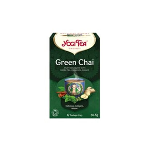 Hovedbilde Yogi Tea green chai 17 poser