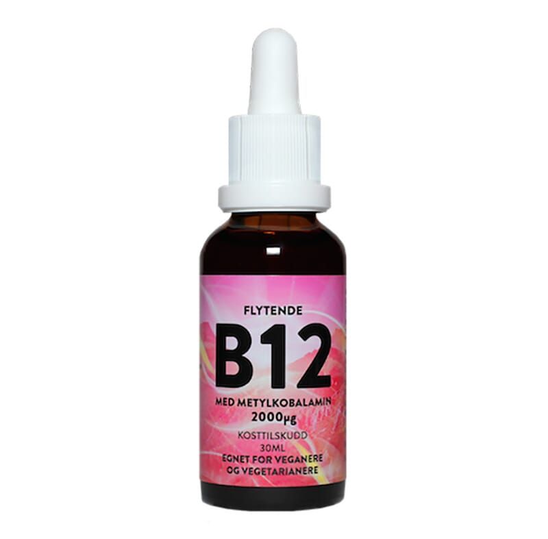 Flytende høydose B12 med metylkobalamin 30ml