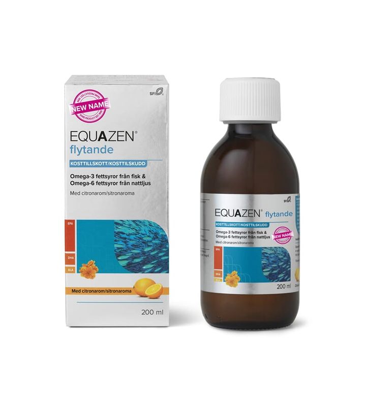 Equazen flytende med sitrussmak 200ml