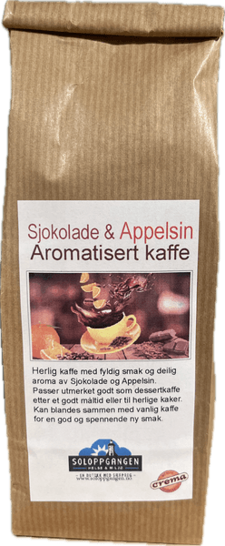 Hovedbilde Aromakaffe Sjokolade & Appelsin 150g. 