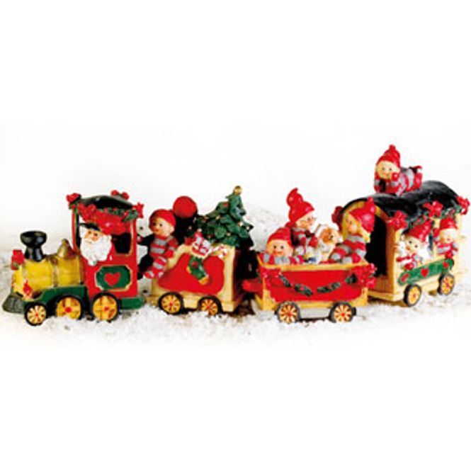 Hovedbilde Juletog med babynisser, 7x38 cm