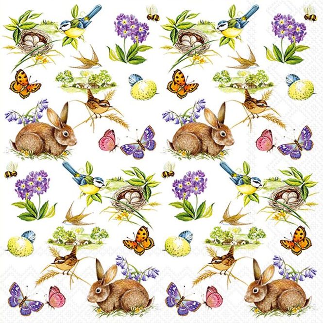 Hovedbilde Servietter Lunsj Easter Feeling
