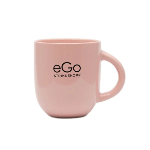 Hovedbilde Kopp, Rosa - ego strikkekopp 