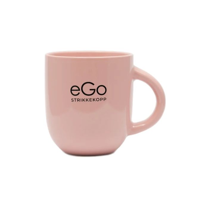 Hovedbilde Kopp, Rosa - ego strikkekopp 