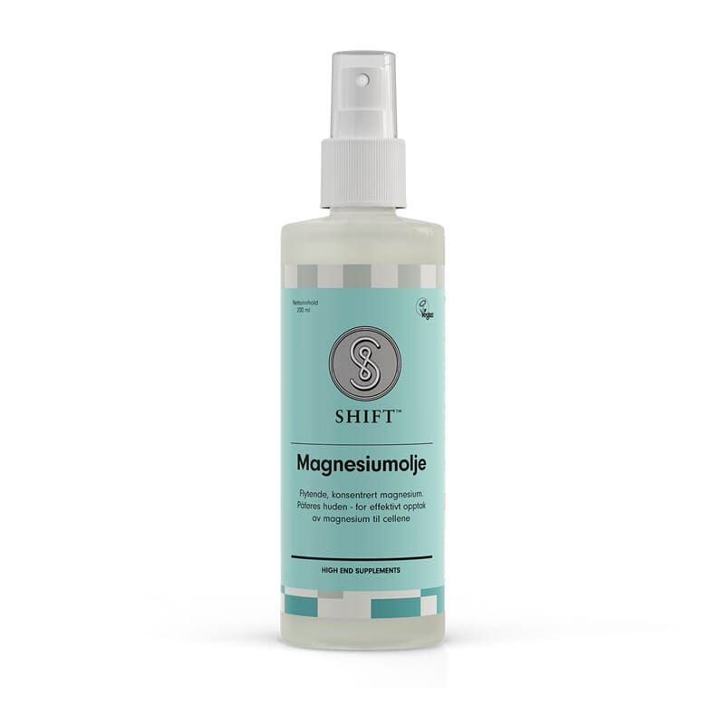 SHIFT vegansk magnesiumolje spray 200 ml