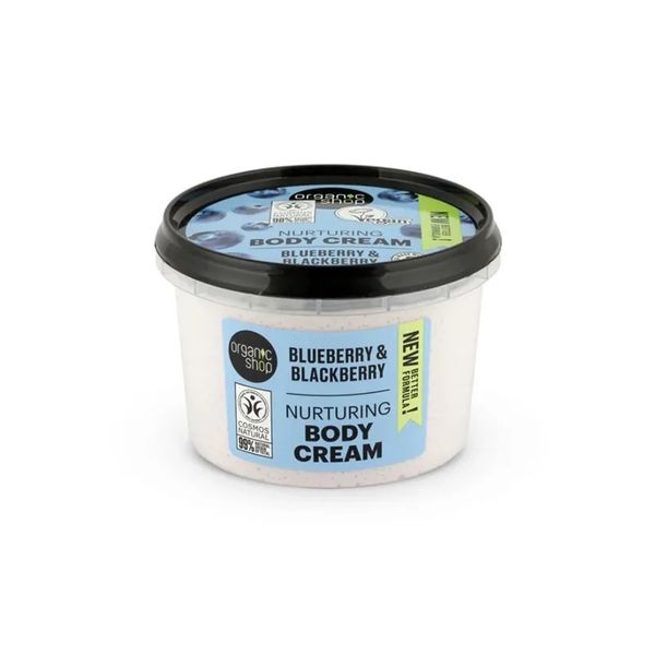 Hovedbilde Organic Shop body cream blueberry & blackberry ...
