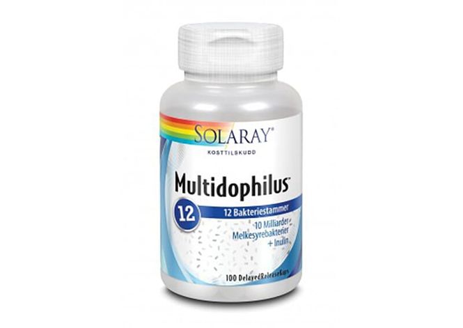 Hovedbilde Solaray multidophilus 12 bakteriestammer 100 ...