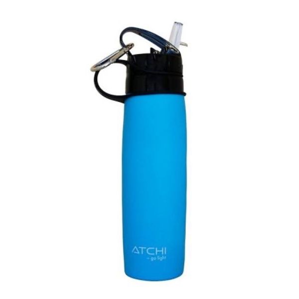 Hovedbilde Atchi sammenleggbar Drikkeflakse - Blå 