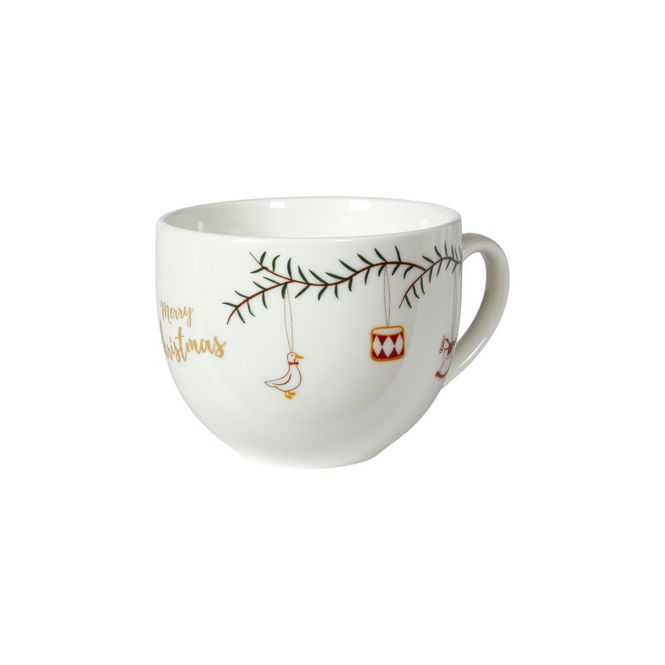 Hovedbilde Kopp med julemotiv, 7x9 cm, porselen