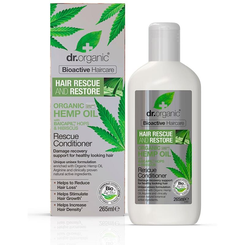 Dr. Organic reparerende balsam med hempolje 265 ml