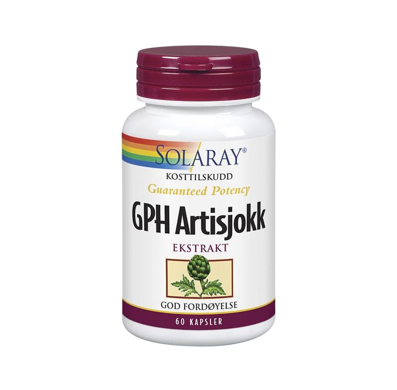 Solaray GHP artisjokk 60 kapsler