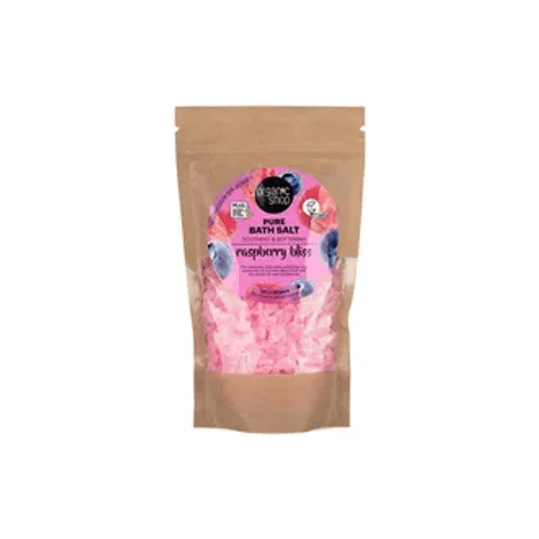 Hovedbilde Organic Shop pure bath salt raspberry bliss 500 g