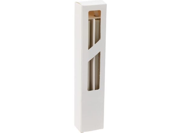 Hovedbilde Kronelys LED offwhite be.flamme 25cm 2st