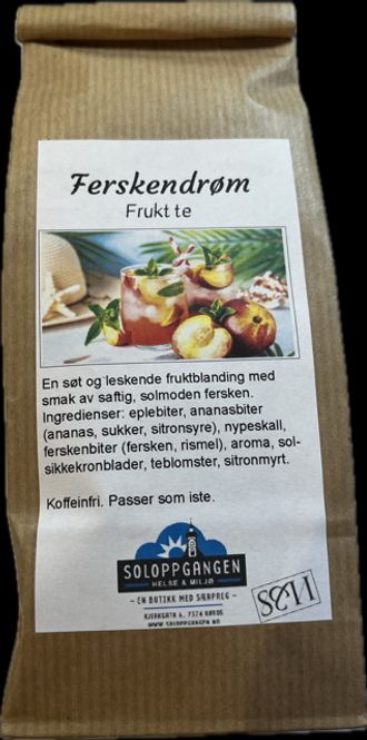 Hovedbilde Ferskendrøm 100g. 