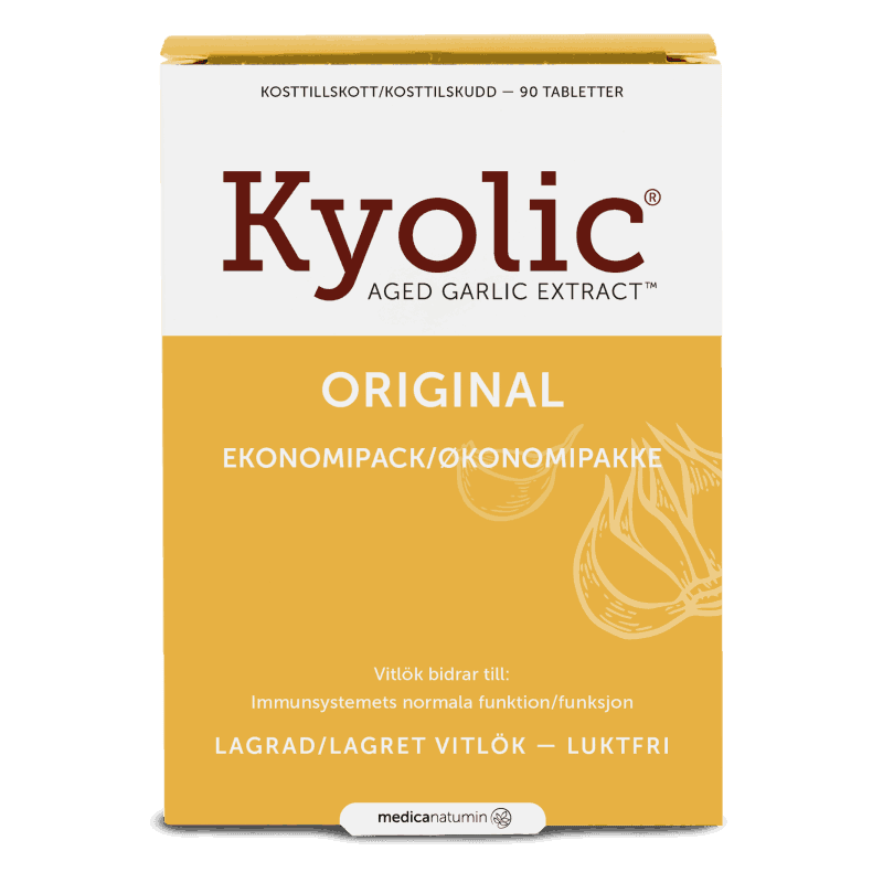 Kyolic hvitløksekstrakt 90tabs