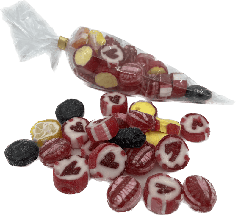SUKKERFRI fruktblanding drops 100 gr