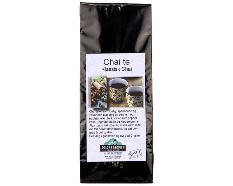 Chai te, klassisk 100g