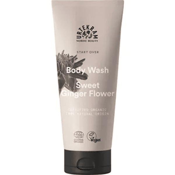 Hovedbilde Urtekram Start Over bodywash sweet ginger flower ...