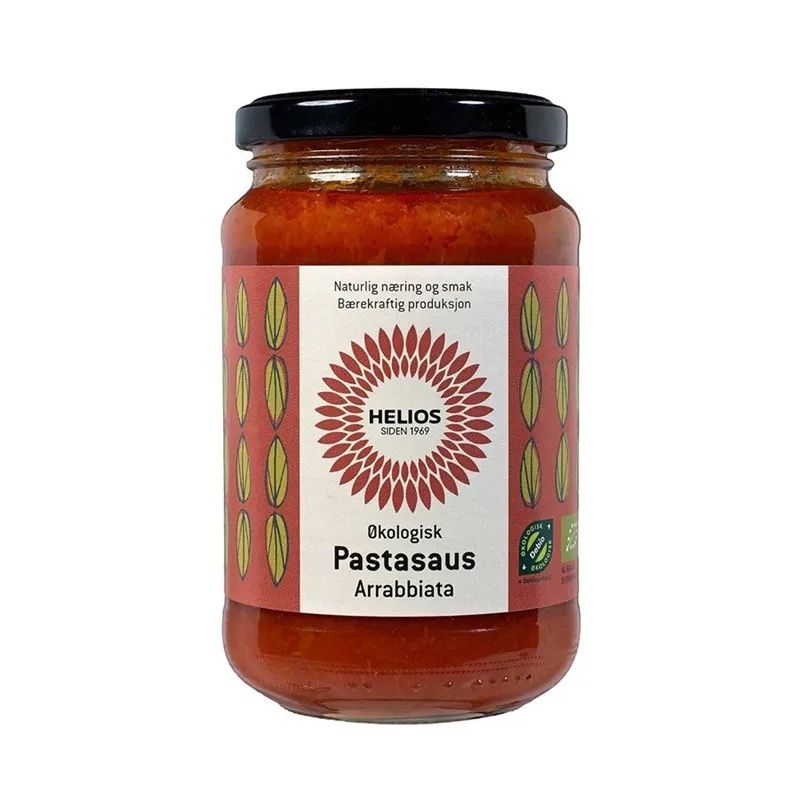 Helios økologisk pastasaus arrabbiata 350 g