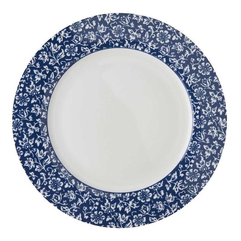 Laura Ashley Sweet Allysum Blå/hvit Tallerken 26 cm