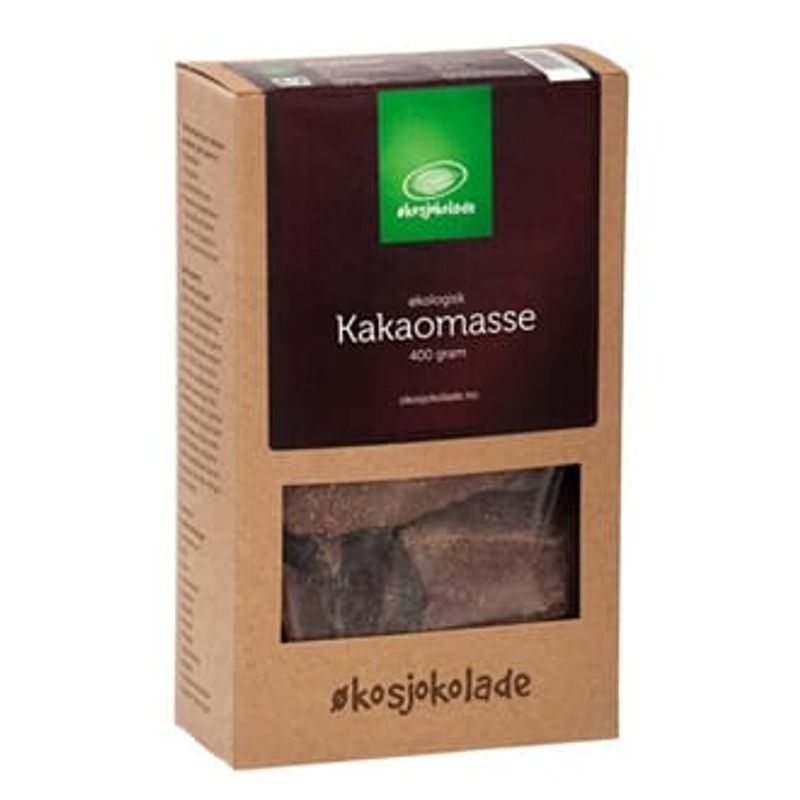Økosjokolade kakaomasse 400g økologisk