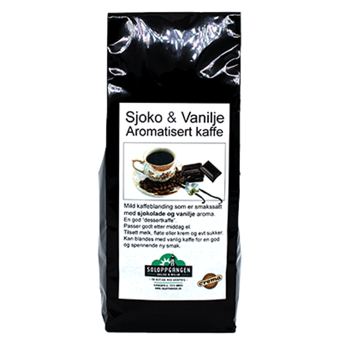 Hovedbilde Aromakaffe Sjoko & Vanilje, 150 gram