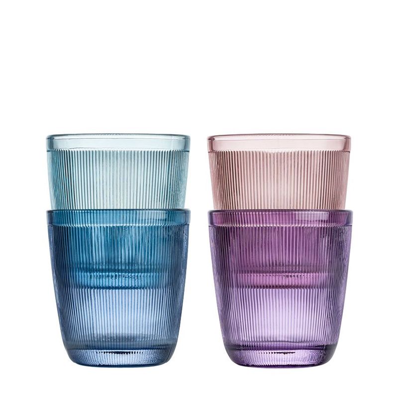 Siri glass 4pk miksfarger 20cl 