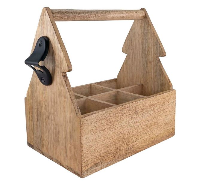 Hovedbilde Antikk ølkasse med flaskeåpner