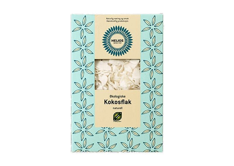 Helios økologisk kokosflak naturell 100 g