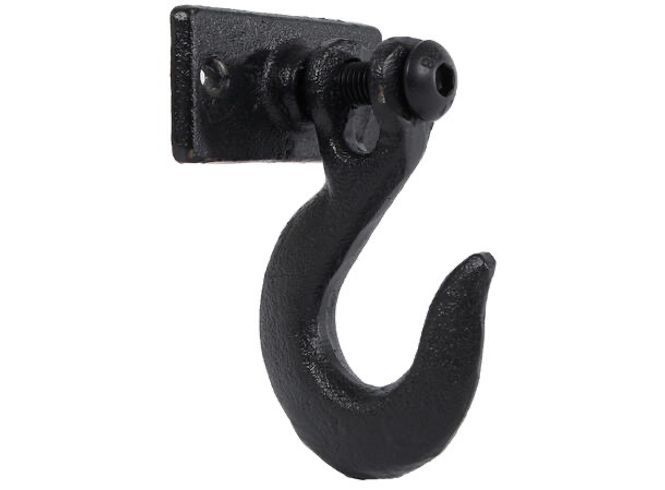 Hovedbilde Knagg antikksort metall 7x7,3x10,6cm