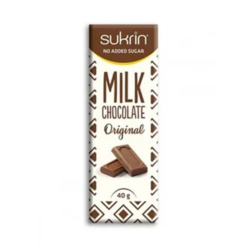 Sukrin Melkesjokolade 40 g