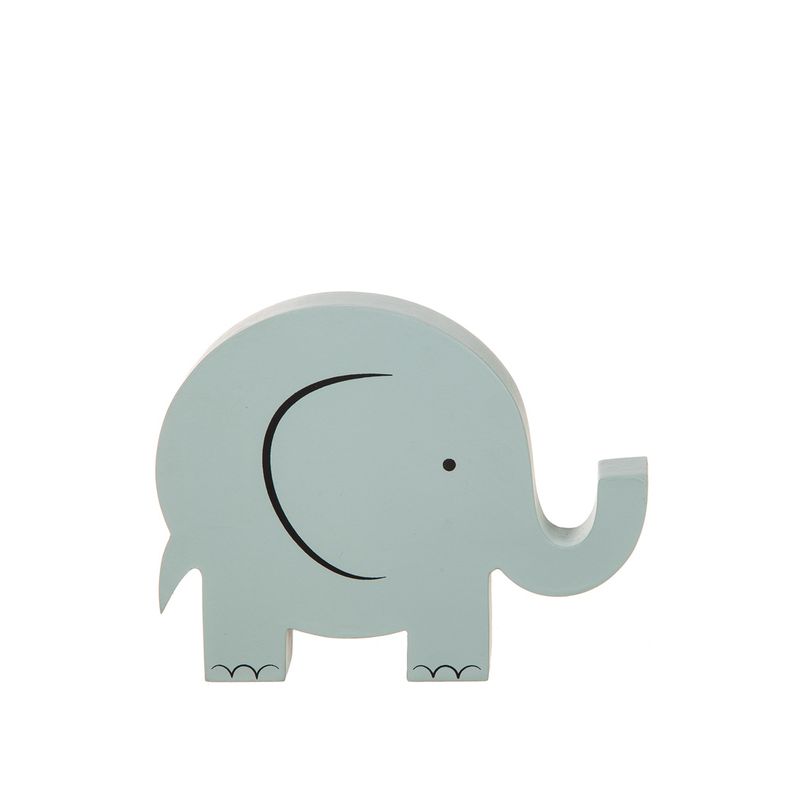 Stående elefant i tre ass. 