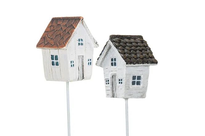 Hovedbilde Hus på pinne 3x4 cm 