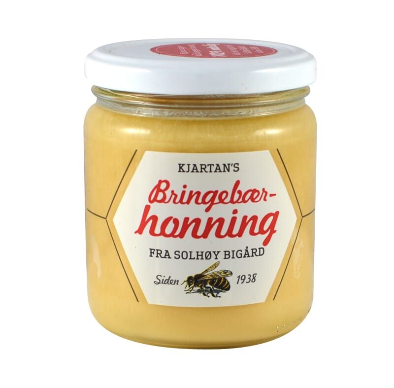 Kjartans bringebærhonning 350g