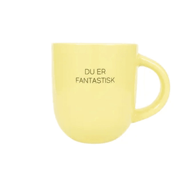 Hovedbilde Kopp Fantastisk - Gul 